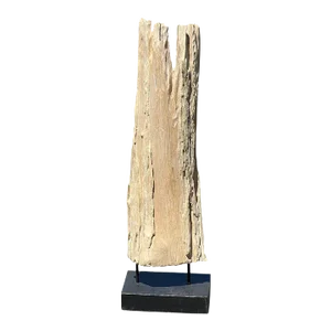 Indonesian Wooden Sculpture On Stand