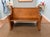 1900 - 1909 Tiger Oak Antique Carved Church Bench Pew Seating For Sale - Image 5 of 9