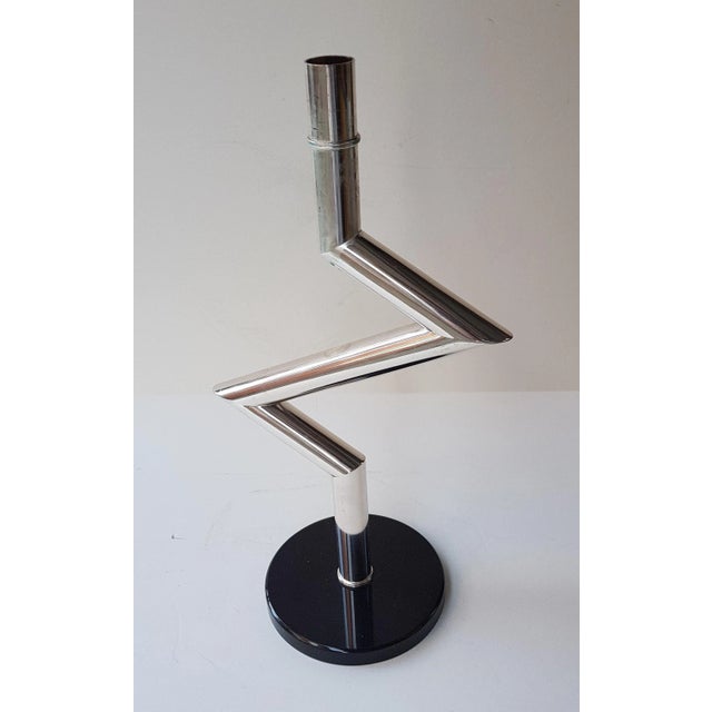 1980s Vintage Silver-Plated Candleholder from Wilkens For Sale - Image 5 of 5