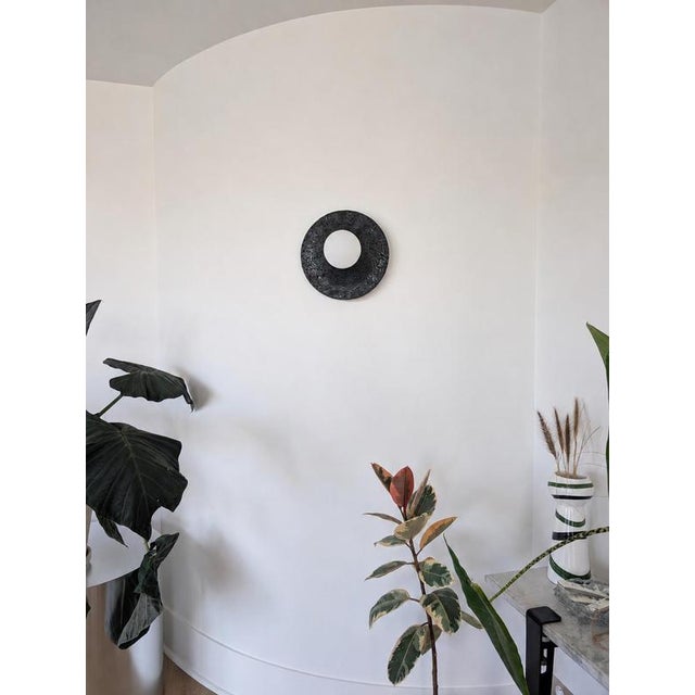 Basalte Glazed Lava Stone Wall Lamp by Clemence Birot For Sale - Image 6 of 18