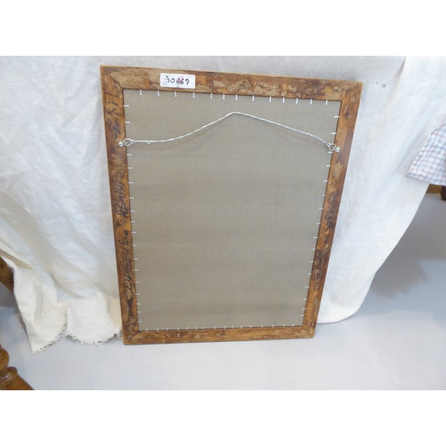 American 19th Century Silverleaf Mirror With Pewter Tones For Sale - Image 3 of 4