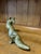 Vintage English Brass Fox For Sale - Image 4 of 5
