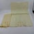 Pair Vintage Embroidered Pale Yellow Madeira Linen & Organza Fingertip Towels For Sale - Image 11 of 15