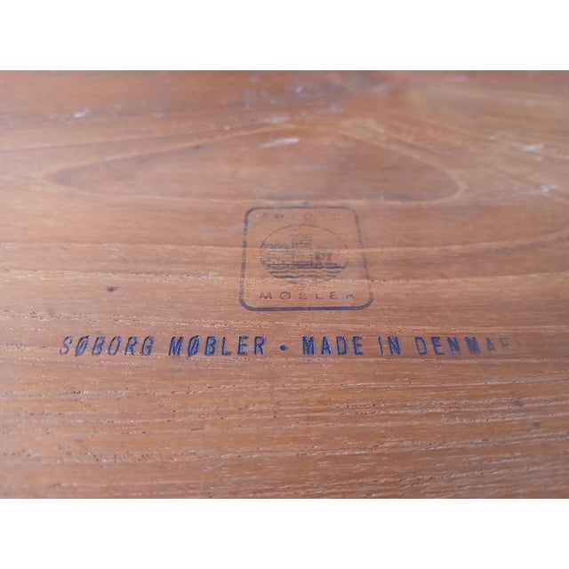 Vintage Danish Trolley with Removable Tray from Soborg Mobler, 1960s For Sale - Image 12 of 13