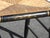Vintage L. Hitchcock French Country Black Turtle Back Rush Seat Chair Stenciled For Sale - Image 15 of 17