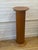 French Vintage Wooden Fluted Column Pedestal With Octagonal Detail For Sale - Image 3 of 6