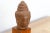 Khmer Serenity Old Stone Buddha Sculpture on Base For Sale - Image 4 of 8