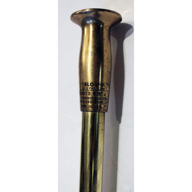 American Mid-20th Century American Blow Pipe Fireplace Poker For Sale - Image 3 of 5