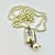 Art Deco 1990s Vintage Chippendale Art Deco Nutcracker Babble on Faux Pearls Christmas Pendant Necklace, 40” For Sale - Image 3 of 17