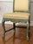 18th Century Hand Carved Italian Rococo Painted and Parcel Gilt Side Chair For Sale - Image 10 of 16
