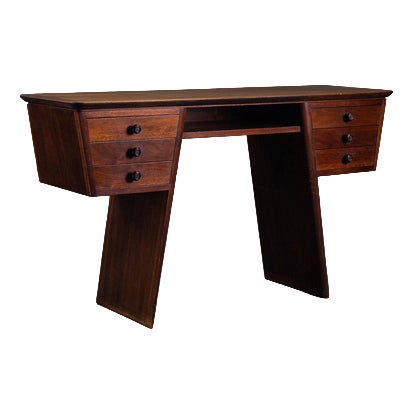 Vintage Art Deco Lady Desk, 1940s For Sale