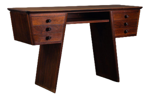 Vintage Art Deco Lady Desk, 1940s
