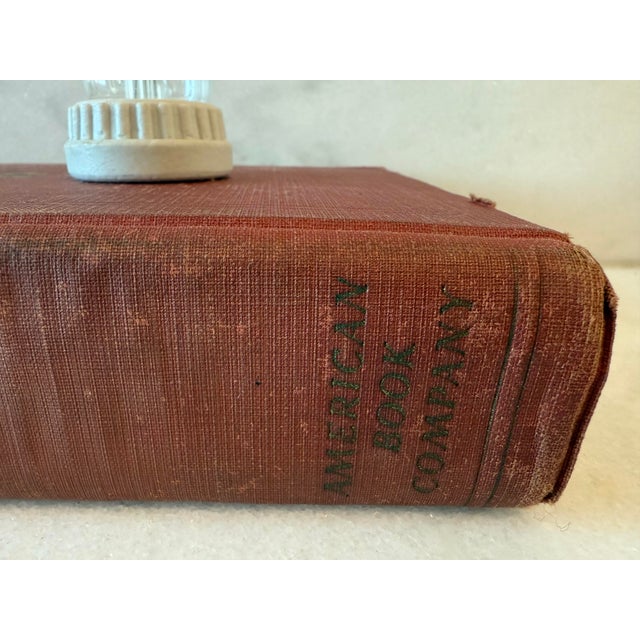 Paper Unique Vintage Book Table Lamp For Sale - Image 7 of 11