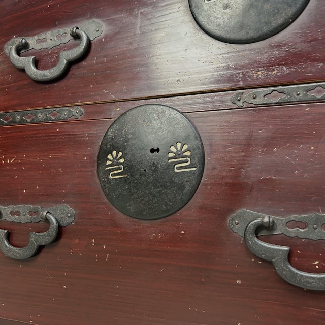Antique Japanese Tansu Chest of Drawers, 1900s For Sale - Image 17 of 18