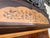 Mid-19th century Victorian Eastlake walnut carved Lincoln style bed. Features a high back with burled panels, carved...