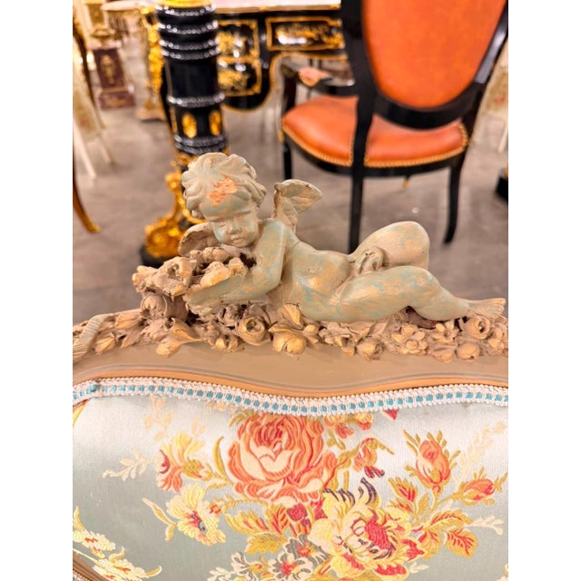 Vintage decorative Cherub Loveseat For Sale In Orlando - Image 6 of 6