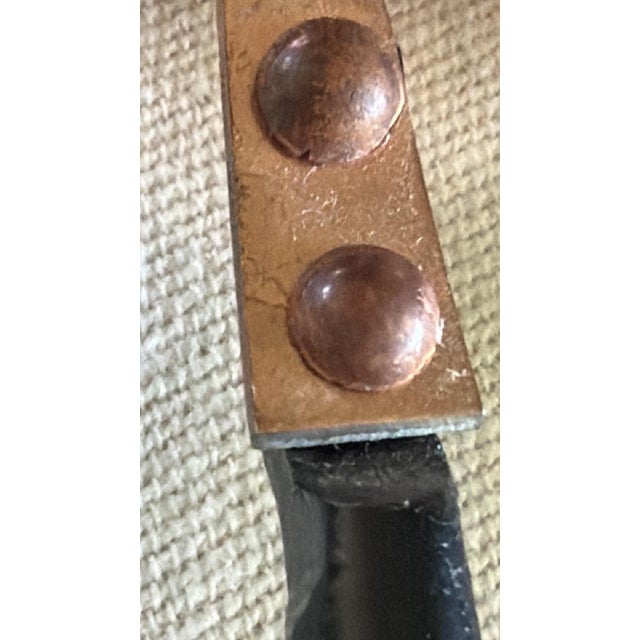 Metal Rustic Cabin Core Copper Measuring Spoons W/ Hand Forged Handles Lodge Farmhouse Styles For Sale - Image 7 of 11
