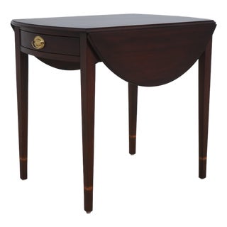 Henkel Harris Mahogany Dropleaf Pembroke Table For Sale