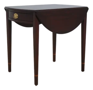 Henkel Harris Mahogany Dropleaf Pembroke Table