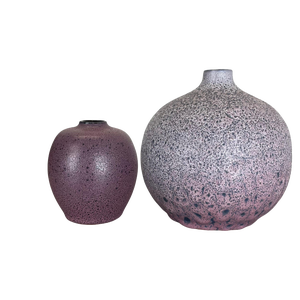 Ceramic Vase Objects from Römhild, Germany, 1970s, Set of 2