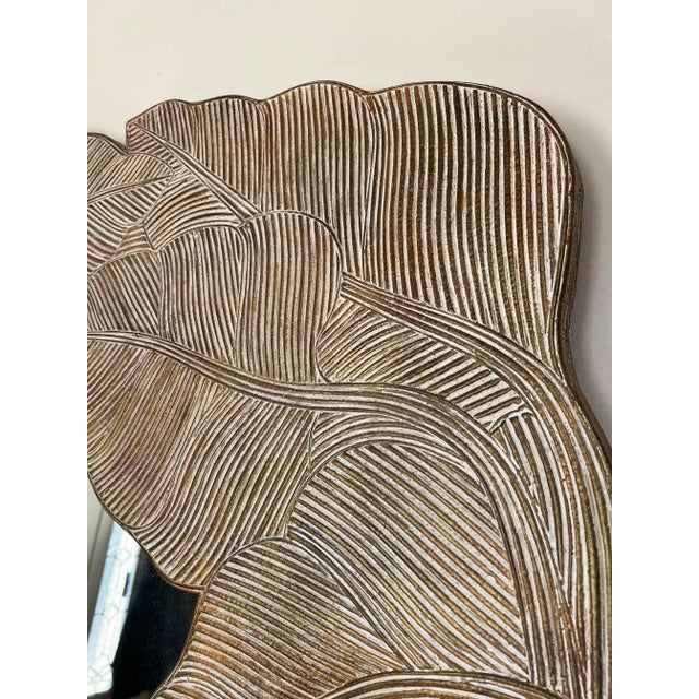 Gabriella Crespi 1980 Full Length Rattan Mirror in the Style Gabriella Crespi For Sale - Image 4 of 10