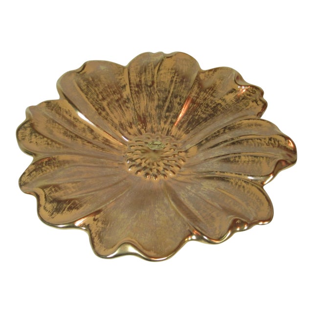 1960s Vintage Stangl Floral Bowl For Sale