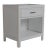 Capri End Table in Light Gray For Sale In West Palm - Image 6 of 6