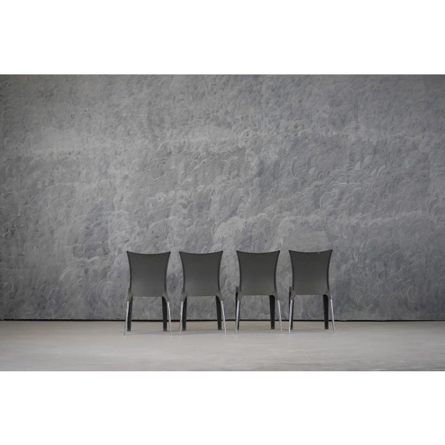 Jo Chairs by Robbi Cantarutti and Claudio Biferali for Arrmet, Italy, 2000s, Set of 4 For Sale - Image 4 of 14