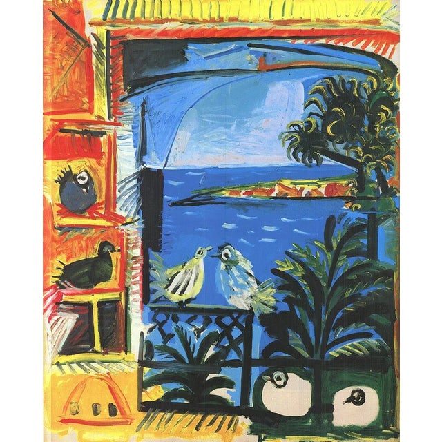 Artist: Pablo Picasso Title: The Pigeons Year: Unknown Signed: No Medium: Offset Lithograph Paper Size: 47.25 x 35.5...