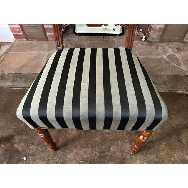 19th Century 19th Century Set of 4 Antique Regency Quality Mahogany Dining Chairs For Sale - Image 5 of 11