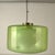 Large Green and Opaline Glass Pendant, 1960s For Sale - Image 6 of 9