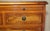 Vintage Burr Yew Wood Bedside Table with Drawers with Butlers Serving Tray For Sale - Image 11 of 18