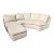 1990s Baker Furniture 2 Piece Sectional With Ottoman For Sale