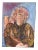1950s Expressionist Style Portrait Oil Painting For Sale