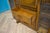 Vintage Art Deco Glazed Oak Bookcase, 1930s For Sale - Image 9 of 11
