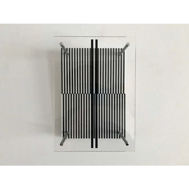 Plastic Jesus-Rafael Soto, Permutation Op Art Multiple, 1950s, Acrylic For Sale - Image 7 of 7