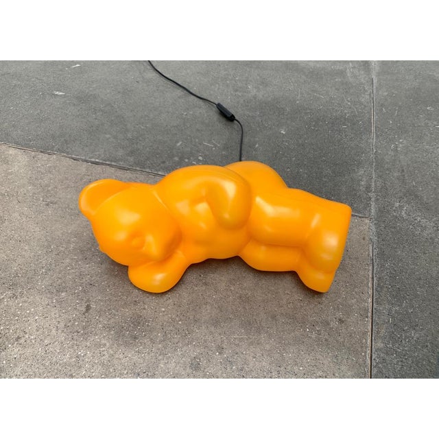 Postmodern German Lumibär Bear Floor Lamp by Klein & Leidig for Flötotto, 1990s For Sale - Image 5 of 18