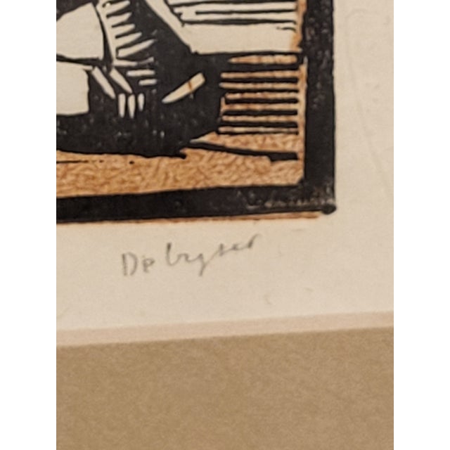 1970s Artist Signed Framed Art Limited Edition 3/50 For Sale - Image 4 of 11