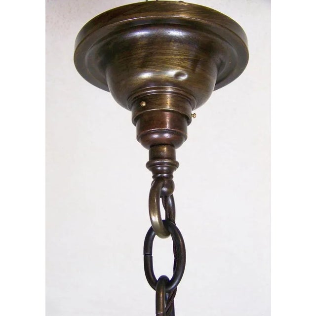 Massive Brass Chandelier, 1900s For Sale - Image 4 of 8