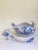 Mid 20th Century Bjorn Wiinblad Blue & White Ceramic Bird Serving Bowl, Ladle & Dish- 3 Pieces For Sale In Seattle - Image 6 of 12