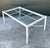 Late 20th Century Vintage Metal and Glass Coffee Table For Sale - Image 5 of 12