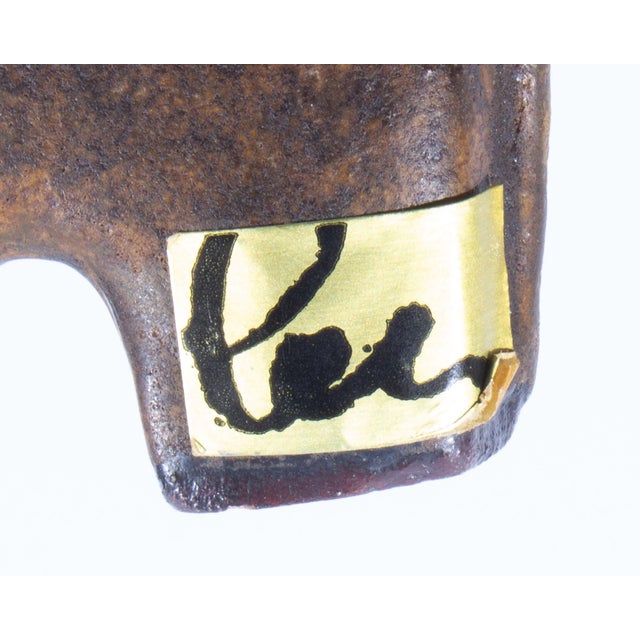 Brown Ceramic Horse by Helmut Friedrich Schäffenacker For Sale - Image 8 of 8