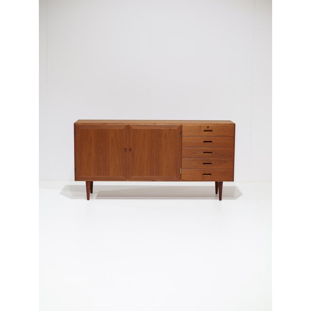 Sideboard in Teak by Kai Winding, Denmark, 1960s For Sale - Image 14 of 14