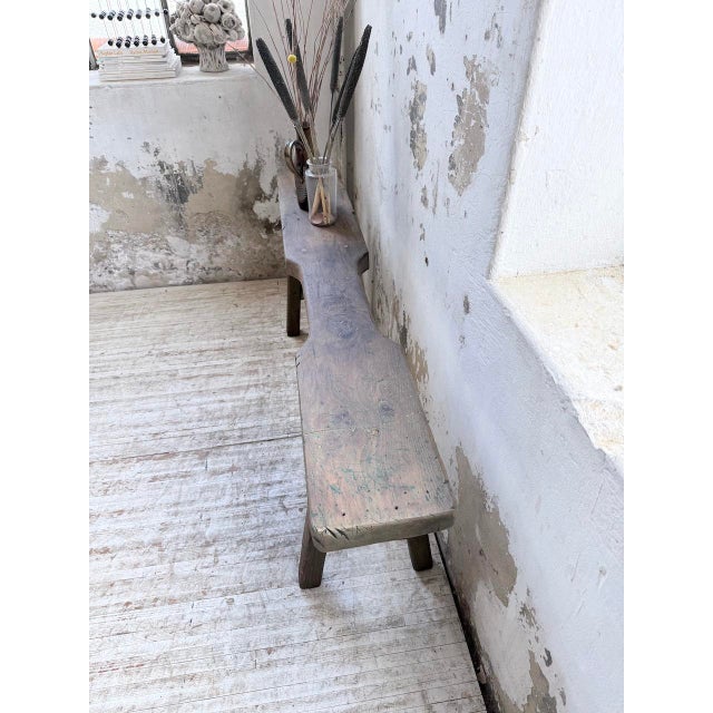 Brown Vintage Console Workbench, 1950s For Sale - Image 8 of 18