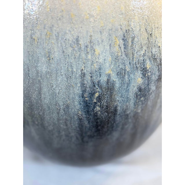 Blue Ceramic Lamps by Marcello Fantoni, Florence, Italy, 1970, Set of 2 For Sale - Image 8 of 15
