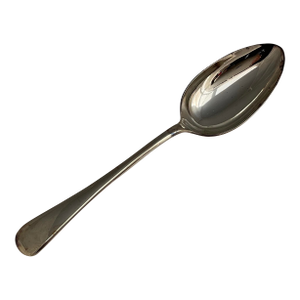 1980s Silver Dinner Spoon, Old English Pattern - Set of 12