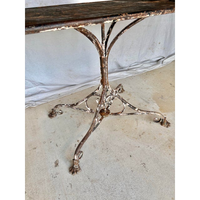 19th Century French Arras Iron Garden Table For Sale - Image 12 of 12
