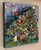 Holiday Tree, Abstract Art, Oil Painting, by Van Ness My impressions of a tree during the Holidays. 8”x8” on 7/8: birch...