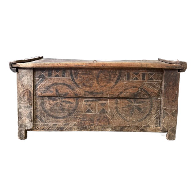 19th Century European Coffer For Sale