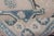 Vintage Turkish Oushak Rug With Soft Beige and Blue Medallion Patterns 4'9 X 7'6 For Sale - Image 9 of 10